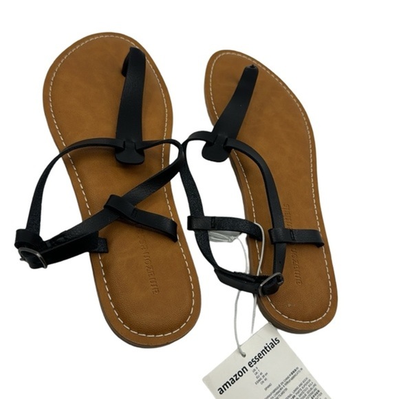 NWT Amazon Essentials Women's Flat Flip Flops W Arch Support & Cushioning Size 9 - Picture 11 of 11